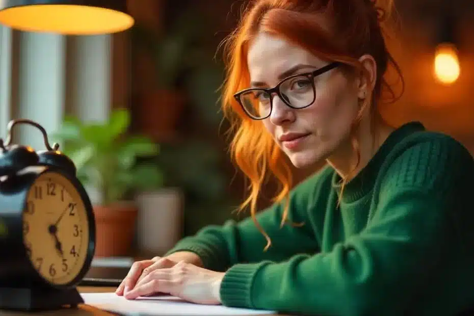Imagem de uma mulher que quer aprender como usar o Diagrama de Pareto para aumentar a sua produtividade no home office